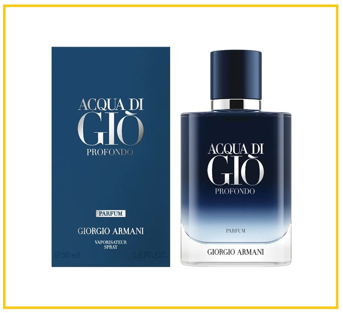 GIORGIO ARMANI 阿瑪尼寄情男士香精香水邃藍版 ACQUA DI GIO PROFONDO EDP 50ML / 100ML