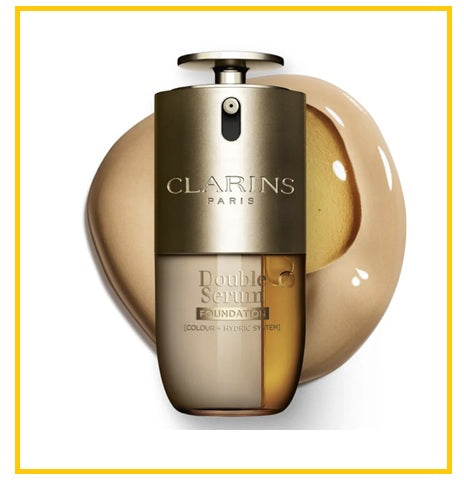CLARINS Double Serum Foundation #D1W / #D5N / #D6N / #L2W / #L3W / #L4C / #L4N / #L5N / #L6C / #L6W / #M1C / #M1W / #M2N / #M2W / #M3C / #M3N 30ML