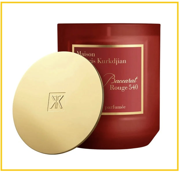 MAISON FRANCIS KURKDJIAN 庫爾吉安百家樂540蠟燭紅瓶 MFK BACCARAT ROUGE 540 SCENTED CANDLE 300G
