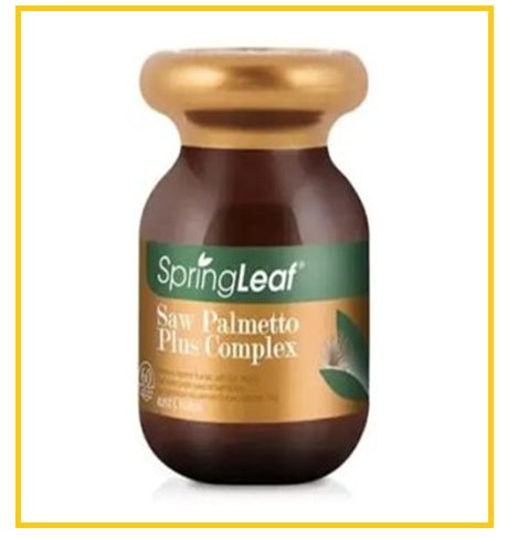 SPRINGLEAF 綠芙超強前列康60粒 SAW PALMETTO PLUS COMPLEX 1600MG 60 CAPSULES