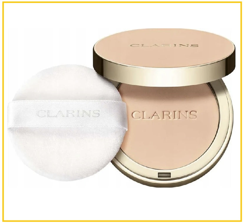 CLARINS 嬌韻詩持久柔焦蜜粉餅 EVER MATTE COMPACT POWDER #03 / #04 10G