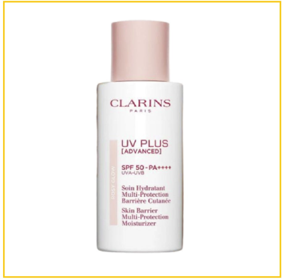 CLARINS 嬌韻詩粉紅隔離防曬霜粉蓋 TRANSPARENT SUNSCREEN SPF50 PINK 50ML