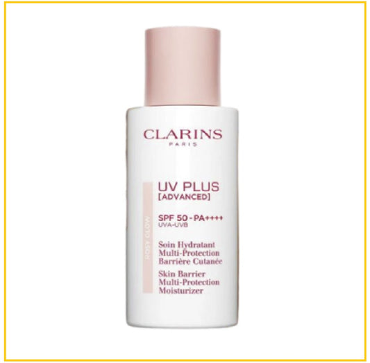 CLARINS 嬌韻詩粉紅隔離防曬霜粉蓋 TRANSPARENT SUNSCREEN SPF50 PINK 50ML