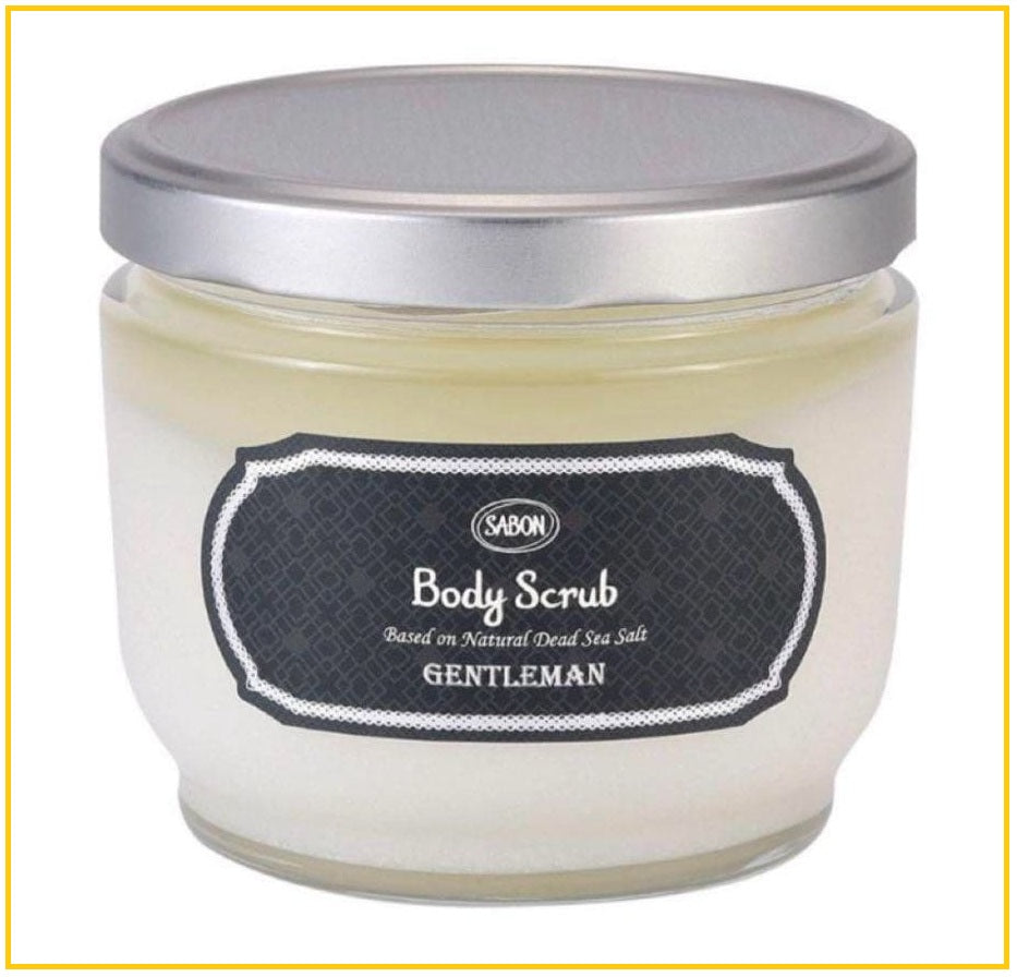 SABON 以色列紳士身體磨砂膏 GENTLEMAN BODY SCRUB 600G