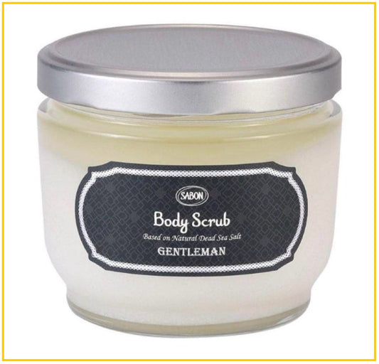 SABON 以色列紳士身體磨砂膏 GENTLEMAN BODY SCRUB 600G