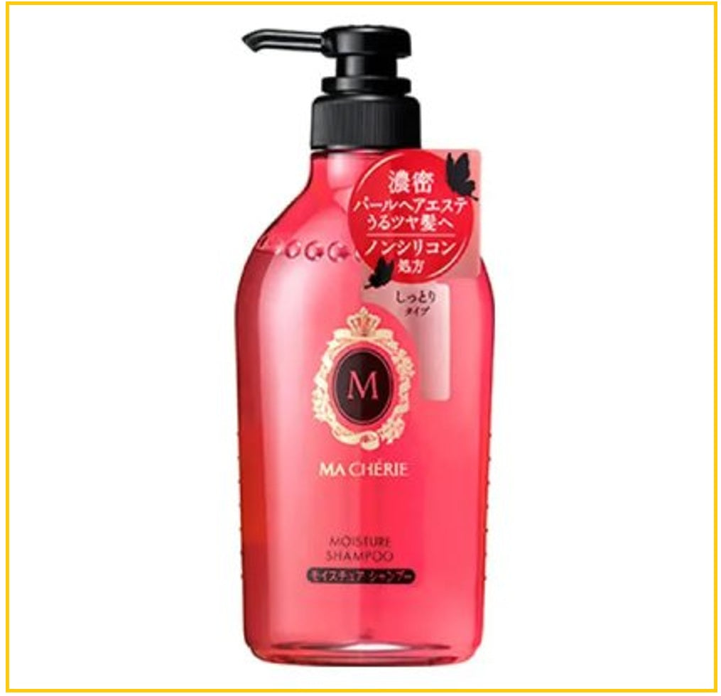 SHISEIDO 資生堂瑪馨妮無硅油滋潤洗髮水適合乾性受損髮質 MACHERIE MOISTURE SHAMPOO EX F 450ML