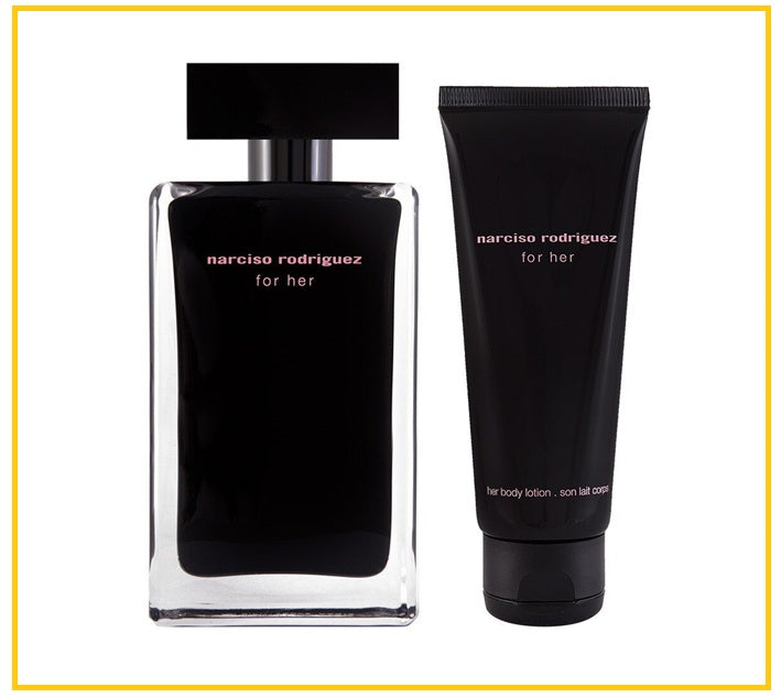 NARCISO RODRIGUEZ 納西素她的同名女士淡香水身體乳套裝 FOR HER EAU DE TOILETTE SPRAY DUO SET