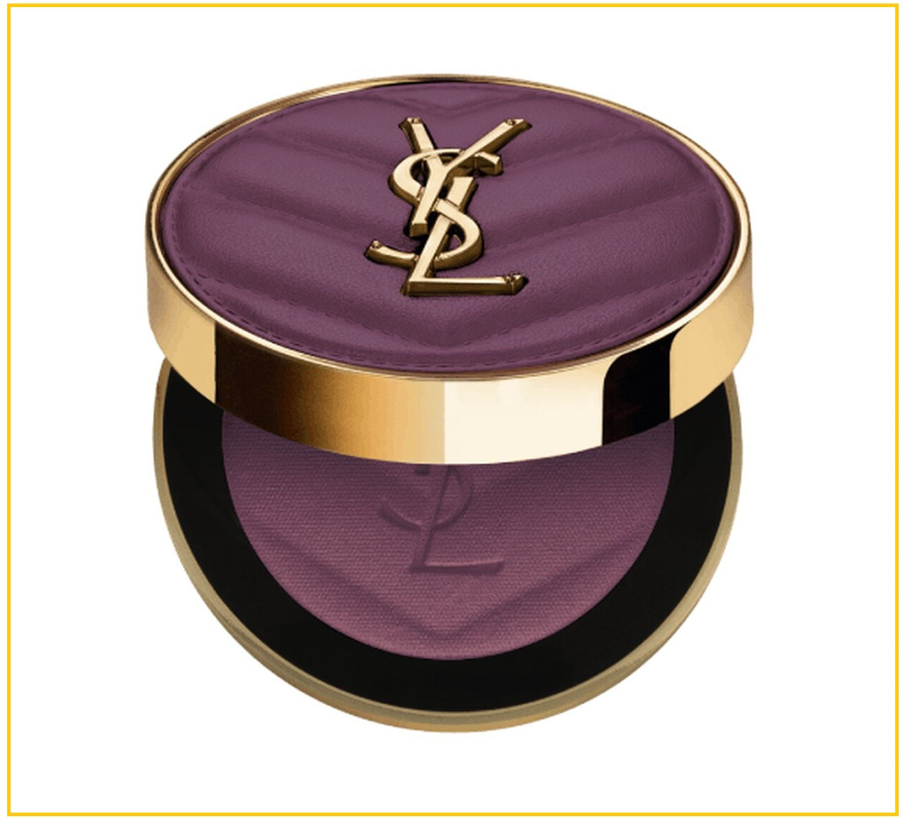 YVES SAINT LAURENT 聖羅蘭先鋒高定皮革腮紅胭脂 YSL MAKE ME BLUSH BOLD BLURRING POWDER BLUSH #83 SPICY BERRY 6G