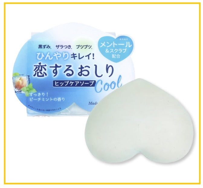 PELICAN 去角質淡化黑色素保濕蜜桃香皂涼感 LOVING BUTT HIP CARE SOAP #COOL 80G