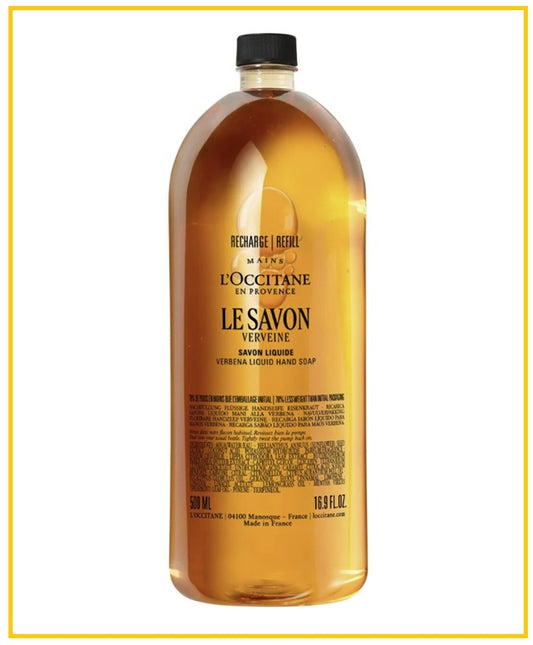 L'OCCITANE 歐舒丹薰衣草手部潔膚露替換裝 LOCCITANE SHEA LAVENDER LIQUID HAND SOAP REFILL 500ML