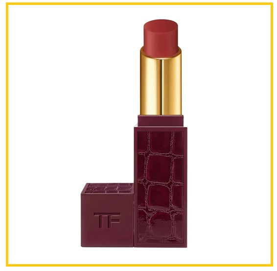 TOM FORD 湯姆福特焰欲限定紅皮紋細管口紅唇膏 SATIN MATTE LIP COLOR #50 ADORED 3.3G