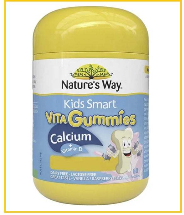NATURE'S WAY Kids Smart Vitamin Gummies, 60 Pastries