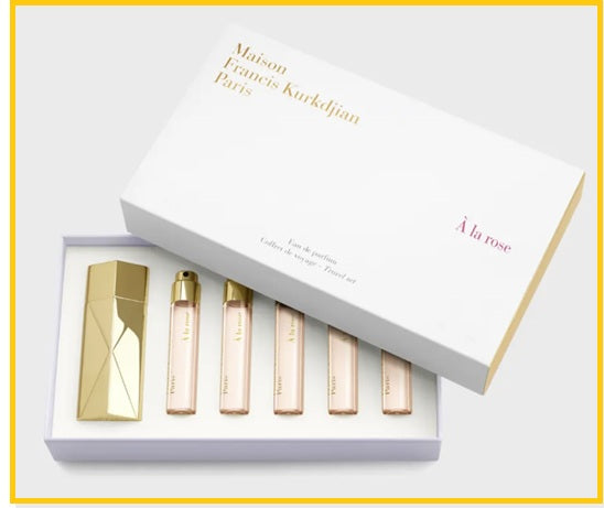 MAISON FRANCIS KURKDJIAN 庫爾吉安一支玫瑰香水旅行五支套裝 MFK A LA ROSE EAU DE PARFUM TRAVEL DUO SET 11ML X5