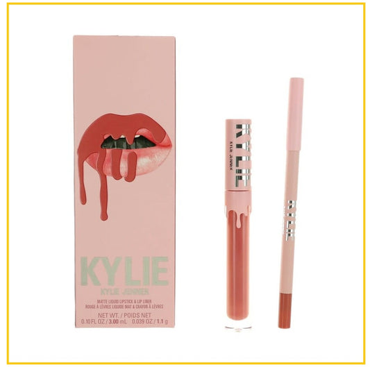 KYLIE COSMETICS 凱莉詹娜霧面液體口紅唇膏唇線筆套裝 MATTE LIP KIT SET