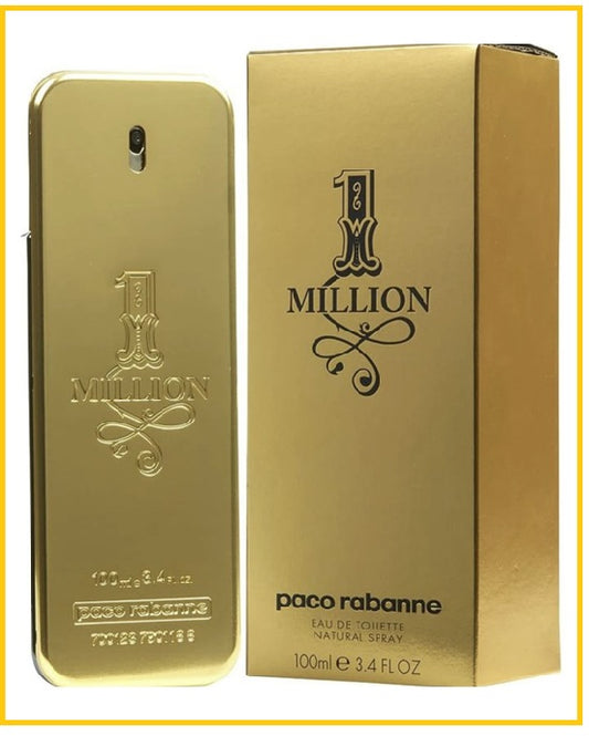 PACO RABANNE 帕高黄金百万男士淡香水 EAU DE TOILETTE 1 MILLION 100ML