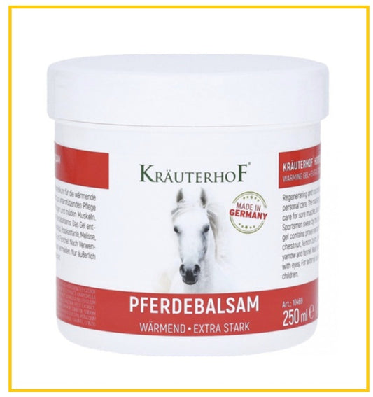 KRAUTERHOF 草本莊園馬油按摩膏 HORSE BALM WARMING & EXTRA STRONG 250ML / 500ML