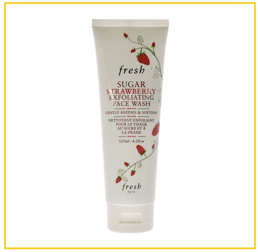 FRESH 馥蕾詩士多啤梨柔膚磨砂潔面 SUGAR STRAWBERRY EXFOLIATING FACE WASH 125ML