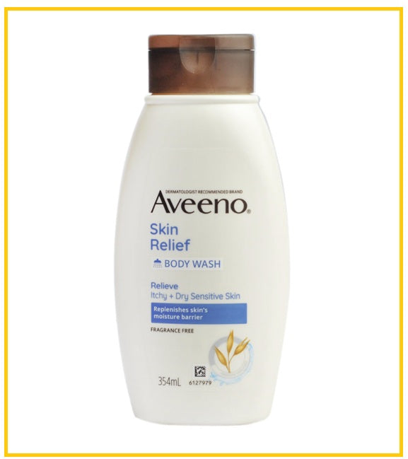 AVEENO 艾惟諾燕麥高效舒緩沐浴露 SKIN RELIEF BODY WASH 354ML