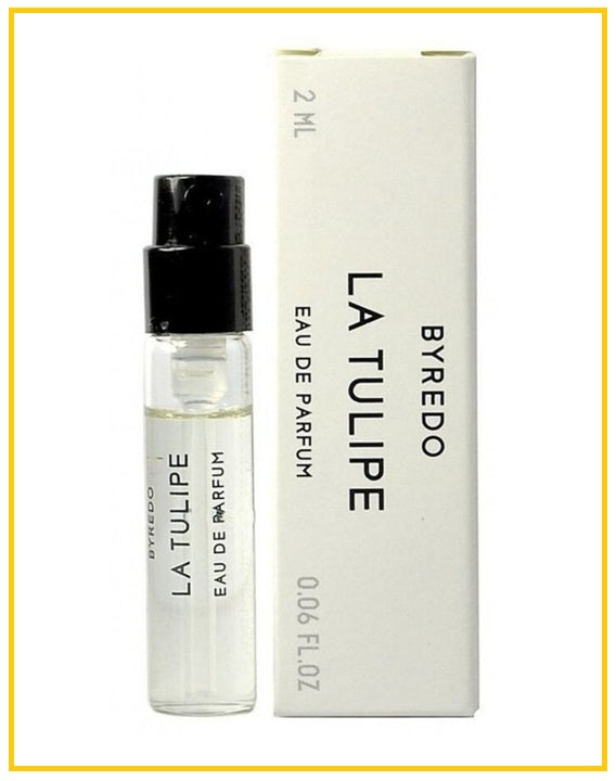 BYREDO 百瑞德鬱金香試管濃香水小樣 LA TULIPE EDP SPRAY 2ML