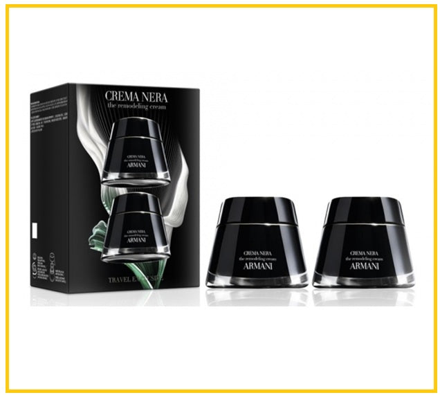 GIORGIO ARMANI Crema Nera Remodeling Cream Duo Set 50ML x2