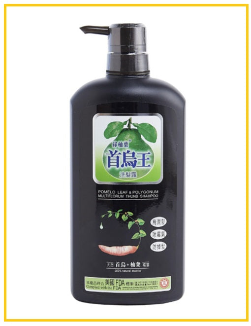 POMELO LEAF Polygonum Multiflorum Shampoo 720ML