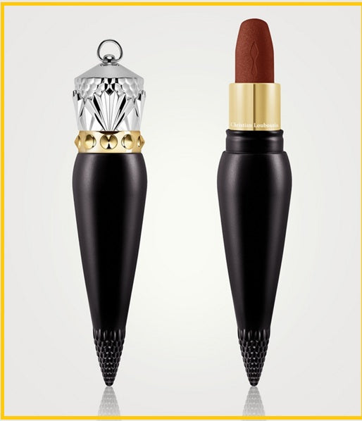 CHRISTIAN LOUBOUTIN Rouge Louboutin Velvet Matte Lipstick #415M BURNING BABE 3.8G