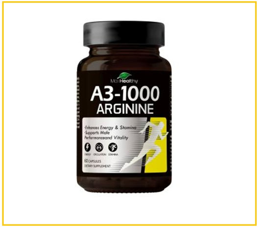 MAXHEALTHY 精氨酸男性健康膠囊60粒 A3-1000 ARGININE 60 CAPS