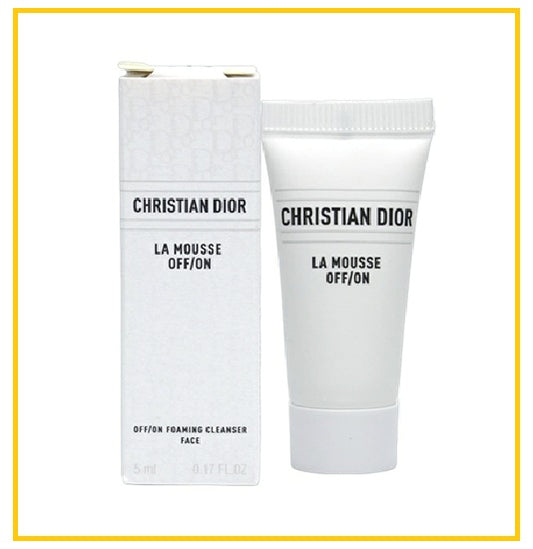 DIOR 迪奧睡蓮潔面小樣 LA MOUSSE OFF/ON FOAMING CLEANSER FACE 5ML