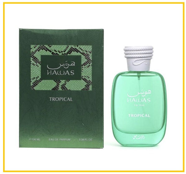 RASASI 拉莎斯哈瓦斯熱帶男士濃香水 HAWAS TROPICAL FOR MEN EDP 100ML