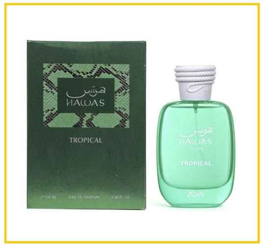 RASASI 拉莎斯哈瓦斯熱帶男士濃香水 HAWAS TROPICAL FOR MEN EDP 100ML