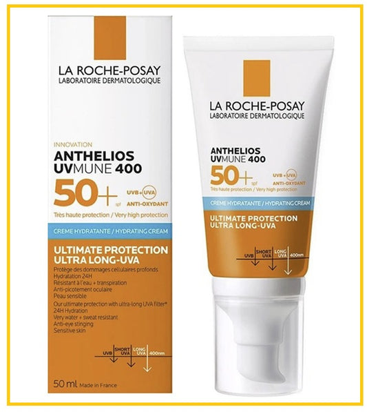 LA ROCHE-POSAY ANTHELIOS UVMUNE 400 HYDRATING CREAM SPF50+ 50ML