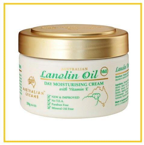 G&M COSMETICS 澳芝曼綿羊油金裝 AUSTRALIAN CREAMS MKII CREAM LANOLIN OIL DAY AUSTRALIAN CREAMS MK II 250G