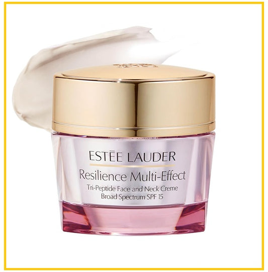ESTEE LAUDER 雅詩蘭黛彈性多勝肽緊緻提拉滋潤日霜 RESILIENCE MULTI-EFFECT TRI-PEPTIDE FACE AND NECK WITH SPF 15 50ML