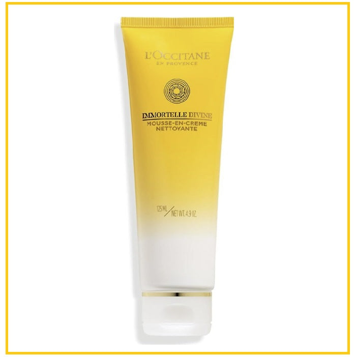 L'OCCITANE 歐舒丹黃蠟菊賦顏禦齡潔面 LOCCITANE DIVINE FOAMING CLEANSING CREAM 125ML