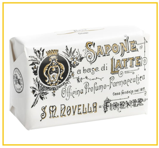 SANTA MARIA NOVELLA BODY MILKY ROSE SOAP 100G