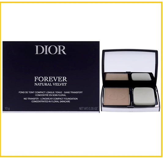 CHRISTIAN DIOR 迪奧恆久貼肌柔霧粉餅 FOREVER NATURAL LONGWEAR COMPACT FOUNDATION #2N 10G