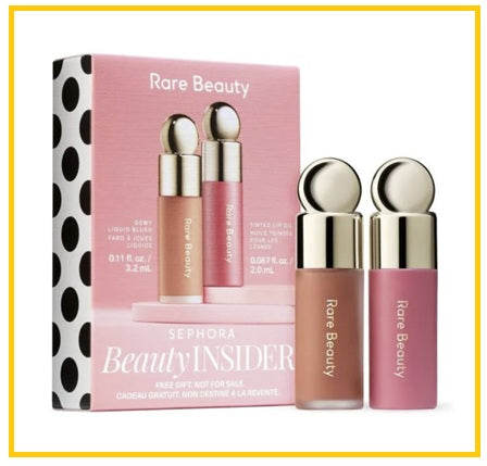 RARE BEAUTY 腮紅胭脂唇釉小樣套裝 BLUSH & LIP OIL SEPHORA BEAUTY INSIDER BIRTHDAY DUO SET