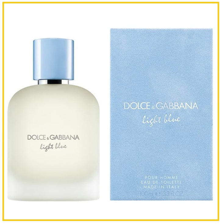 DOLCE & GABBANA 杜嘉班納淺藍男士淡香水 D&G LIGHT BLUE POUR HOMME EDT 100ML