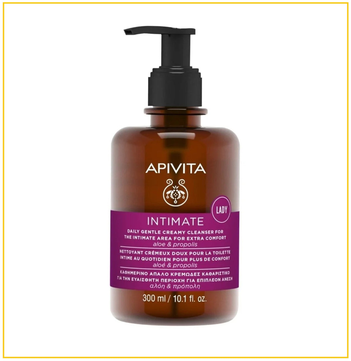 APIVITA 艾蜜塔日常洗劑滋潤 INTIMATE LADY DAILY GENTLE CREAMY CLEANSER 300ML