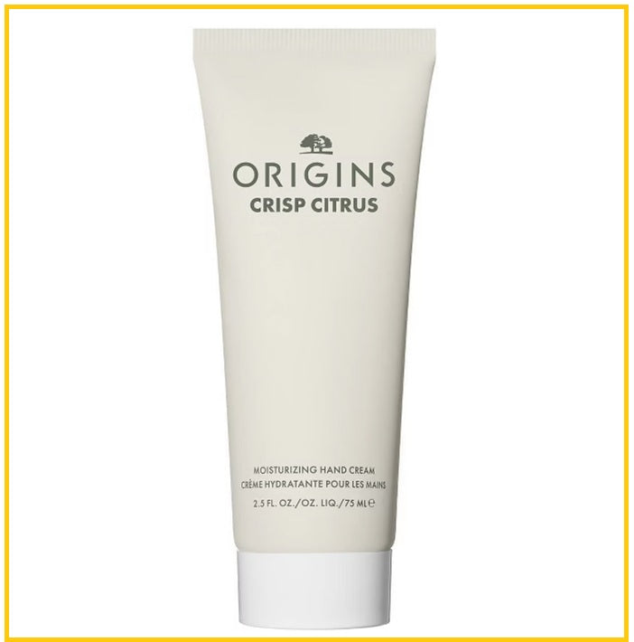 ORIGINS 悅木之源甜橘蜜意潤手霜柑橘檸檬 CRISP CITRUS MOISTURIZING HAND CREAM 75ML