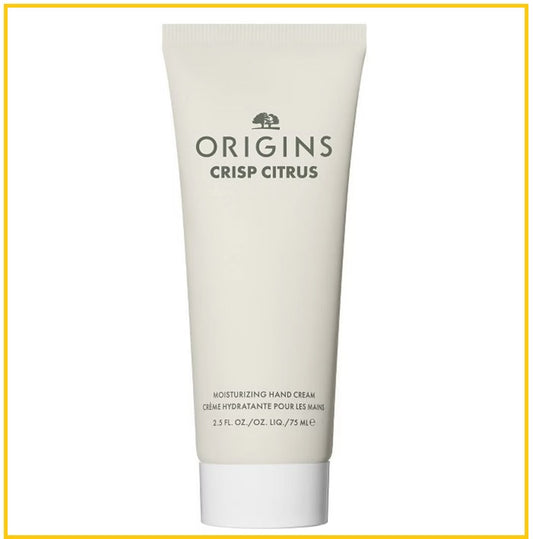 ORIGINS 悅木之源甜橘蜜意潤手霜柑橘檸檬 CRISP CITRUS MOISTURIZING HAND CREAM 75ML