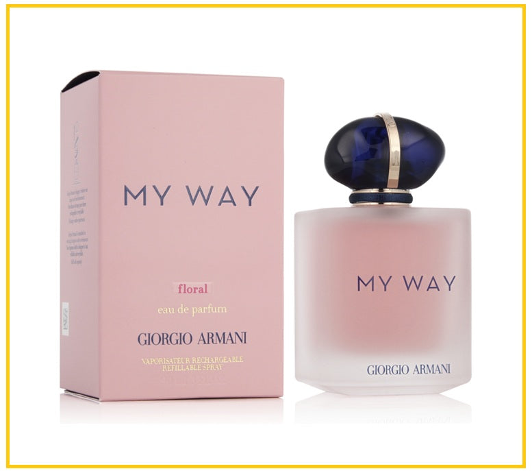 GIORGIO ARMANI 阿瑪尼自我無界香水花漾版 MY WAY FLORAL EDP 90ML