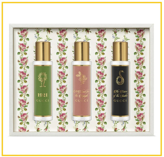 GUCCI The Alchemist's Garden Eau de Parfum Gift Duo Set 15ml x3