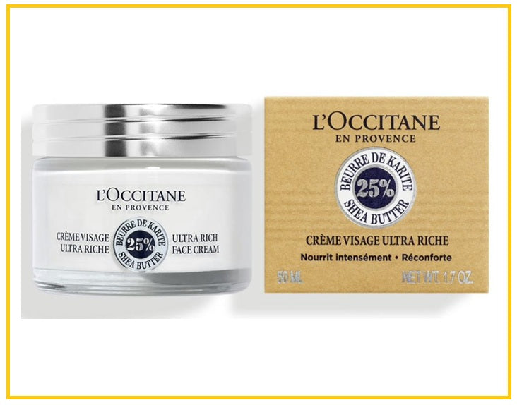 L'OCCITANE 歐舒丹乳木果豐凝保濕霜 LOCCITANE SHEA BUTTER 25% ULTRA RICH FACE CREAM 50ML
