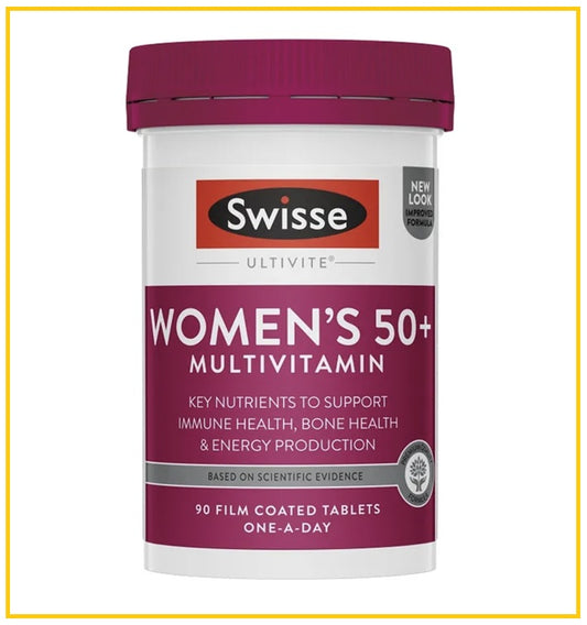 SWISSE WOMEN'S MULTIVITAMIN ULTIVITE 50+ 90 TABLETS