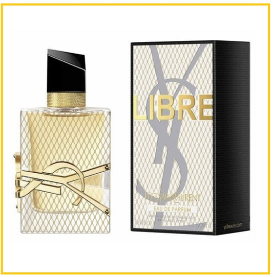 YVES SAINT LAURENT 聖羅蘭金色蕾絲限定香水 YSL LIBRE EDP 50ML (GOLDEN LACE LIMITED EDITION)