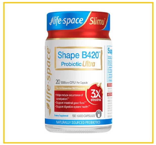 LIFE SPACE 益倍適燃脂塑形益生菌3.0版30粒 / 50粒 SHAPE B420 PROBIOTIC ULTRA 20 BILLION CFU 3X ULTRA 30 / 50 CAPSULES
