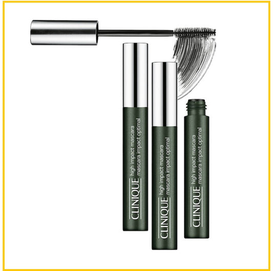 CLINIQUE 倩碧高感超眩睫毛膏三支套裝 HIGH IMPACT MASCARA 01 BLACK TRIO SET 8G X3