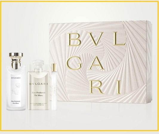 BVLGARI Eau Parfumee Au The Blanc Eau de Toilette Duo Set