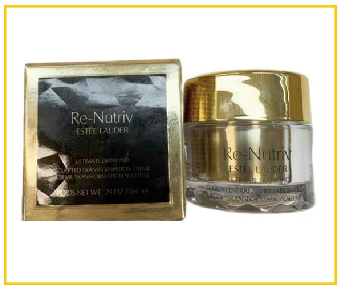 ESTEE LAUDER 雅詩蘭黛黑鑽乳面霜中樣 RE-NUTRIV ULTIMATE DIAMOND SCULPTED TRANSFORMATION CREME 7ML